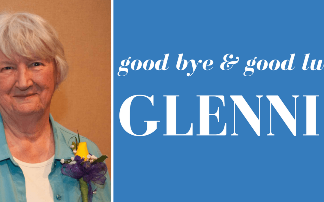 Glennis Zilm says “good bye”