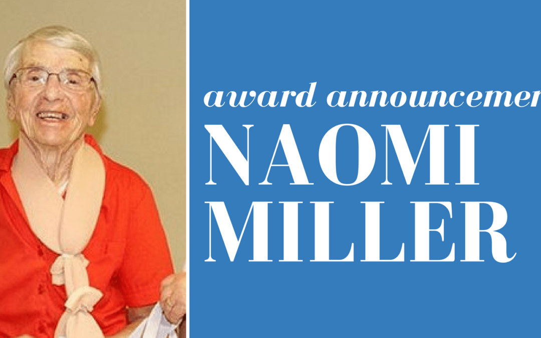 Naomi Miller Receives Another Award