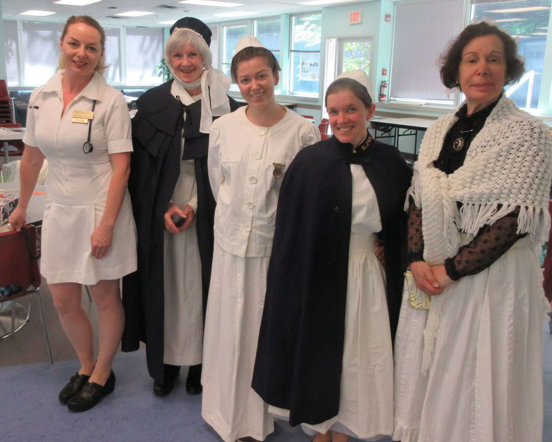 Parade of Past & Present nursing uniforms – BCHNS