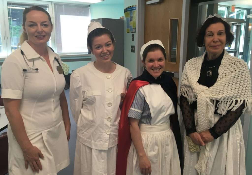 Parade of Past & Present nursing uniforms – BCHNS